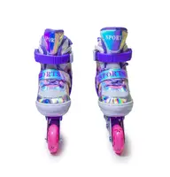 Розсувні ролики Scale Sports розмір 30-33 (колеса, що світяться). Rainbow Violet (1055132332)