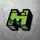 Деревянный настенный логотип компьютерной игры «Minecraft»