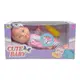 Пупс "Cute Baby" 30 см (Рожевий), сміється, плаче