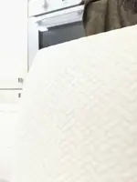 Чехол на стул универсальный Кирпичики Турция 50730 чисто-молочный
