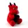 Игрушка Devil with black heart плюшевая