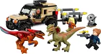 Конструктор игровой Jurassic World Перевозка пирораптора и дилофозавра 76951 254 детали