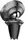 Магнитный автодержатель Baseus Small Ear Series, Black (SUER-A01)