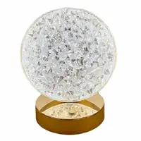 Настільна лампа Місяць із кристалами Creatice Table Lamp · Світлодіодний круглий світильник - нічник