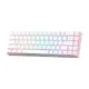 Клавиатура XTRIKE ME Tri-mode mechanical wireless keyboard GK-995W WH |68 Keys, BT/2.4G/Type-C, RGB, EN Layout|
