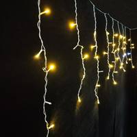 Світлодіодна гірлянда Novogod'ko Бахрома 973776 3х0.6 м 83 LED теплий білий