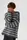 Тепла в'язана кофта oversize у смужку - сірий цвет, ONE SIZE