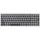 Клавиатура для ноутбука ASUS ZenBook UX32, UX32A черный, серый фрейм