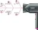 Фен VGR V-400 ∙ Профессиональный фен VGR V-400 для дома и салона
