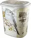 Корзина для белья с крышкой и деколью Птица 53 л Elif plastik 339-11LF