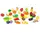 Игровой набор продуктов Cutting pun set, продукты на липучках, посуда, в корзине. Multicolor (153390)