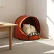 Будка для котов и собак Олимп Красный, №2 425х375х375