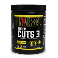 Жиросжигатель Universal Nutrition Super Cuts 3, 144 таблетки
