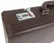 Дипломат из эко кожи с увеличением объема Portfolio коричневый