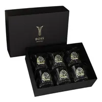 Набор бокалов для виски "Лидер" Boss Crystal, 6 бокалов (Львы)