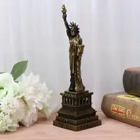 Статуэтка Статуя Свободы RESTEQ 30 см, Металлическая скульптура Статуя Свободы, Сувенир Statue of Liberty