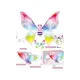 Уценка. Крылья на батарейках "Butterfly", со светом и звуком Одно крыло не светится, оборван проводок