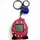Электронная игра "Penguin Pet Тамагочи", брелок (бордовый)