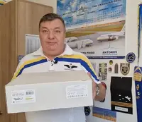 Коллекционная модель Metal Time Ukrainian Dream Exclusive Edition Ан-225 Мрия собранная двухцветная (MT001EE/READY)