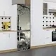 Самофиксирующаяся наклейка на холодильник магнитная, 200 х 60 см, Лицевая