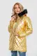 Куртка женская демисезонная  -уценка, цвет золотистый, 247R6797-U-4
