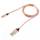 Type-C кабель Gravel RCT-W100, 1m gold Recci CC320063
