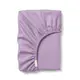 Простыня сатин на резинке для коляски и люльки 40x80 LAVENDER