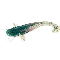 10025106 Catfish 3" (8pcs.), #017 - Motor Oil Pepper
