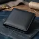 Интересный бумажник с блоком под документы из натуральной кожи ST Leather 22480 Черный