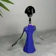 Штопор рычажный Alessi Anna G. 24 см синий