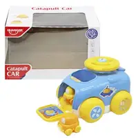 Пластиковая машинка "Catapult Car" с запуском (синяя)