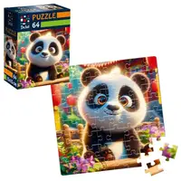 Пазли Vladi Toys Усміхнена панда DT1234-10 64 деталі