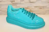 Кроссовки женские бирюзовые Т1793 41