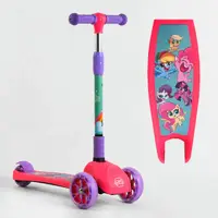 Самокат триколісний дитячий "Best Scooter". Pink and Purple (106837)