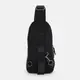 Мужской кожаный рюкзак через плечо Borsa Leather K1616D-black