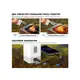 Насос-фонарь-powerbank кемпинговый Flextail Max Pump 2 Plus, белый