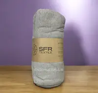 Простынь на резинке махровая SFR Textille Грейдж 180х200см