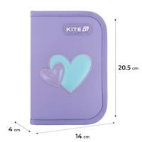 Пенал без наповнення Kite Awesome HW25-622-1 4х14х20.5 см