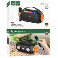 Акустика-караоке HOCO Cool portable BT speaker with one microphone DS64 |BT5.3, TWS, 30W|