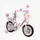 Детский двухколесный велосипед 12" дюймов Corso Emily ML-569 стальная рама 1 скорость. Pink and White (188179)