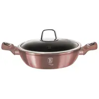 Сотейник з кришкою Berlinger Haus L-Rose Edition BH-6037 28 см 3.8 л