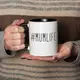 Кружка "#Mumlife", Черный, английский, Деревянная подарочная коробка с гравировкой, 330 мл