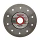 Диск алмазный Haisser Extra СeramiСs 116207 125x1.2x22.23 мм серебристый