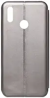 Чехол-книжка TOTO Book Rounded Leather Case Huawei P Smart 2019 Gray