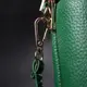 Интересная сумка для женщин из мягкой натуральной кожи Vintage 22341 Зеленая