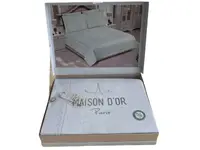 Постільна білизна Maison d'or Adrienne Cream Кремовий бамбук сатин преміум