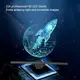 Голографический 3D настольный вентилятор 3D LED fan 52cm