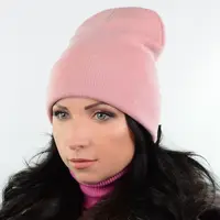 Шапка L19001 пудра