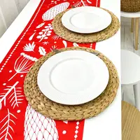 Дорожка на стол Элементы праздника 150x40 см (DR_23NG029)