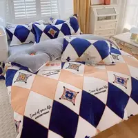 Велюрова постільна білизна Homytex плюшева 23005_2.0